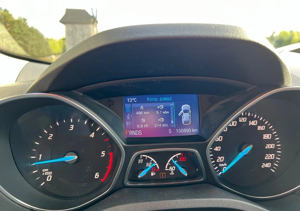 Ford Kuga cena 44900 przebieg: 150890, rok produkcji 2013 z Białystok małe 667